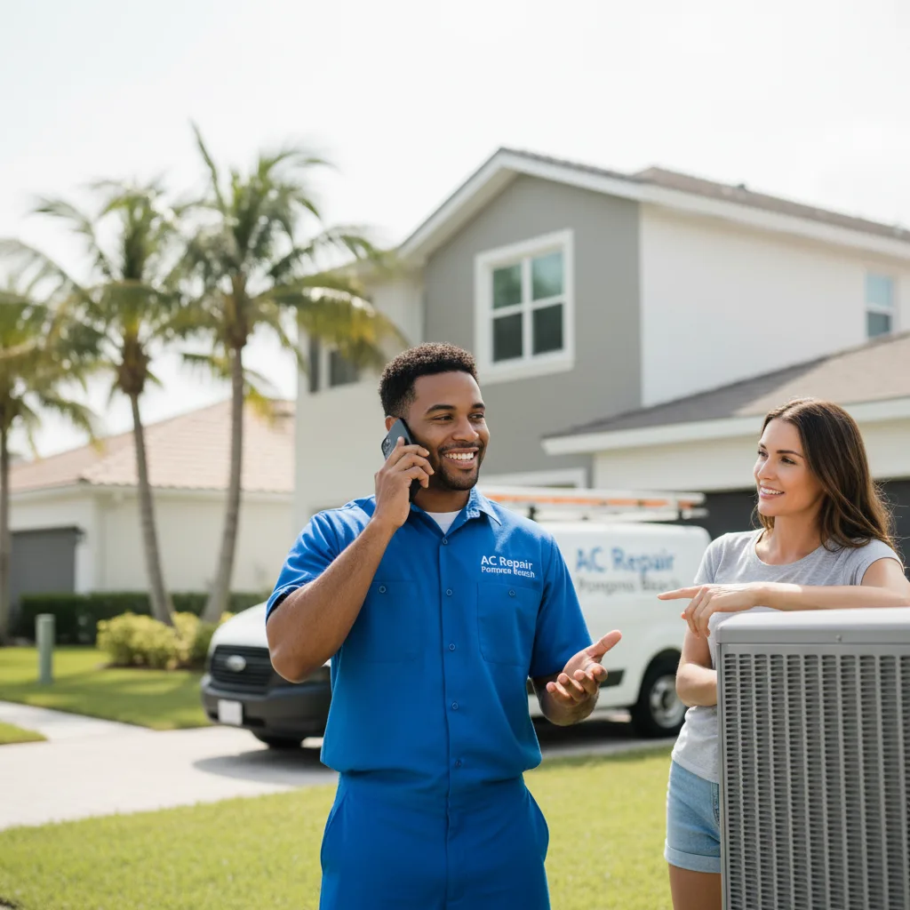 AC Repair Pompano Beach customer support in Wrightsville Beach